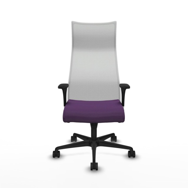 Albacete malla XL sincro malla blanca bali morado brazos 1D base nailon ruedas 65mm nailon