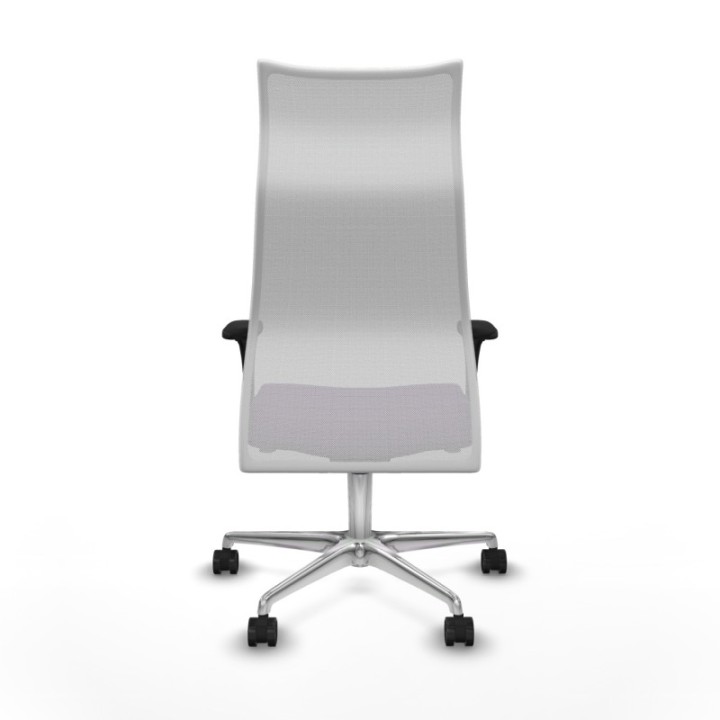 Albacete malla XL sincro malla blanca bali morado brazos 1D base aluminio ruedas 65mm nailon