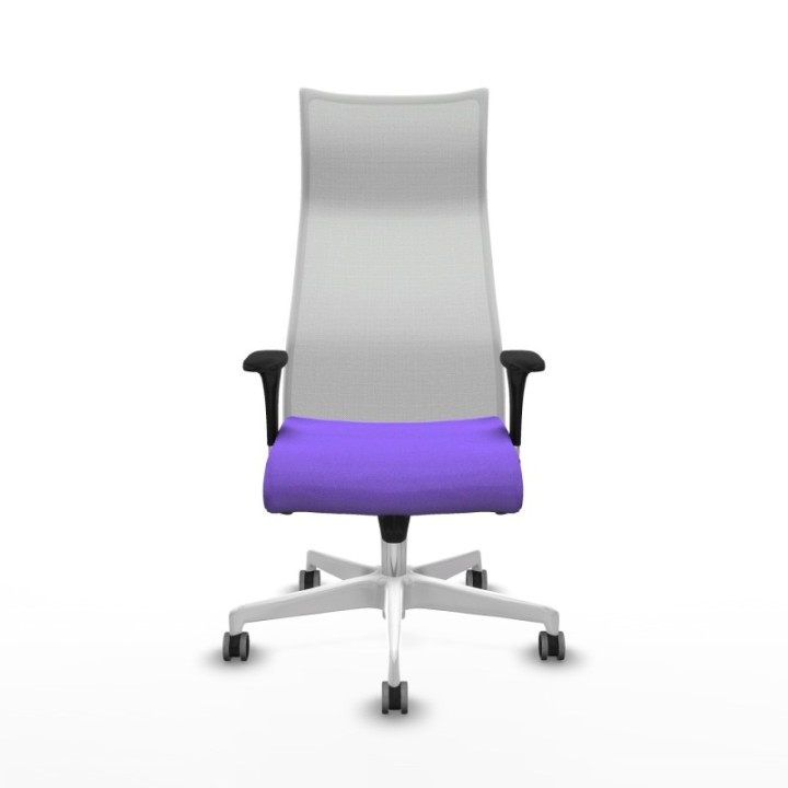 Albacete malla XL sincro malla blanca bali lila brazos 1D base blanca ruedas 65mm engomadas