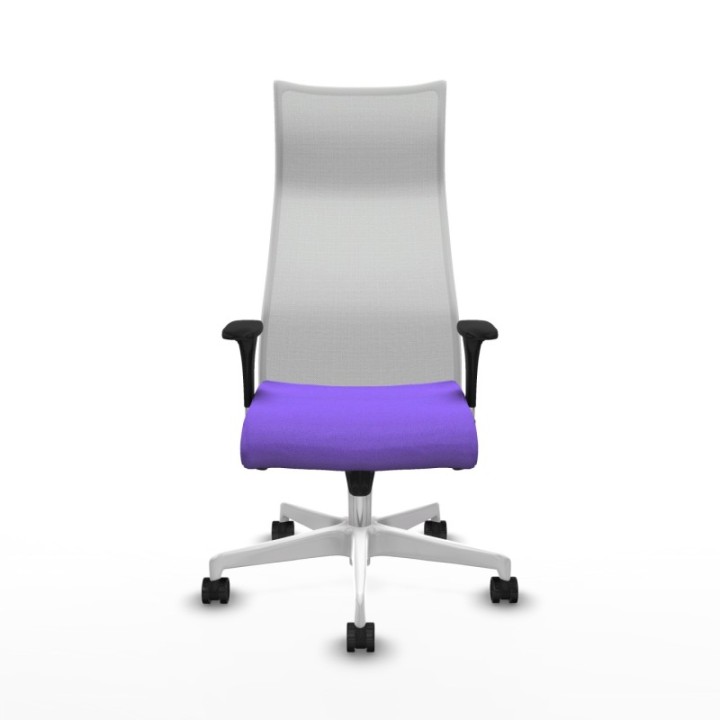 Albacete malla XL sincro malla blanca bali lila brazos 1D base blanca ruedas 65mm nailon