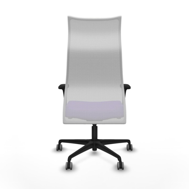 Albacete malla XL sincro malla blanca bali lila brazos 1D base nailon ruedas 65mm engomadas