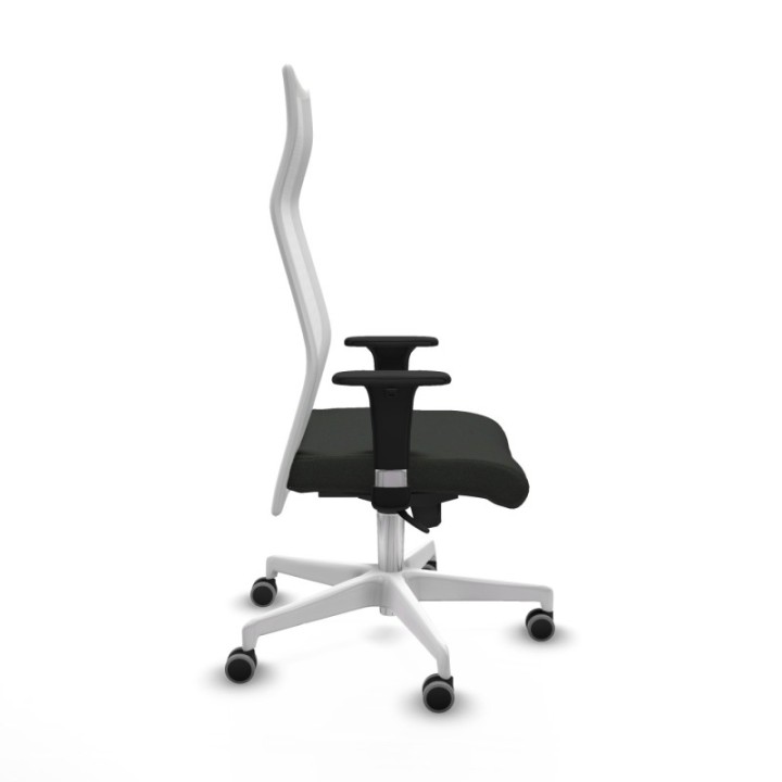 Albacete malla XL sincro malla blanca bali negro brazos 1D base blanca ruedas 65mm engomadas