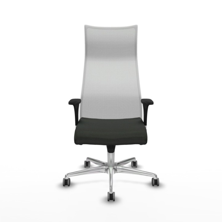 Albacete malla XL sincro malla blanca bali negro brazos 1D base aluminio ruedas 65mm engomadas