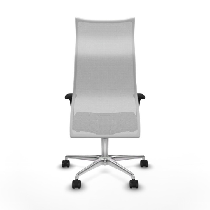 Albacete malla XL sincro malla blanca bali negro brazos 1D base aluminio ruedas 65mm nailon