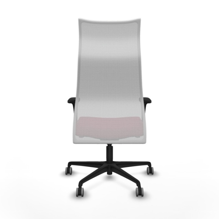 Albacete malla XL sincro malla blanca bali granate brazos 1D base nailon ruedas 65mm engomadas