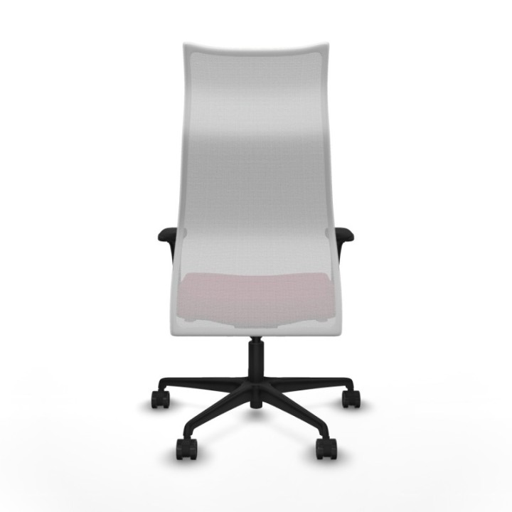 Albacete malla XL sincro malla blanca bali granate brazos 1D base nailon ruedas 65mm nailon