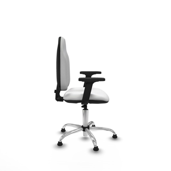 Algarra CP bali blanco brazos 2D base cromada topes