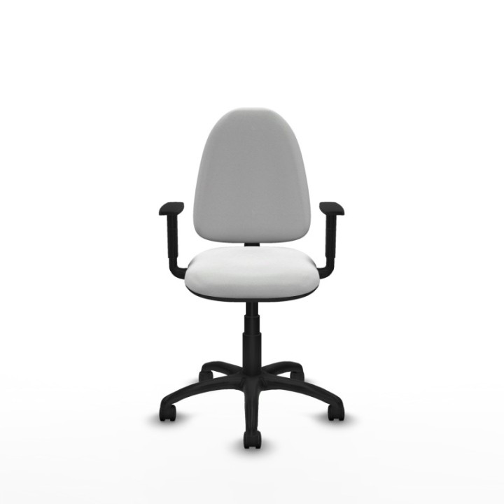 Aýna CP bali blanco brazos 1D base poliamida ruedas nailon 50mm