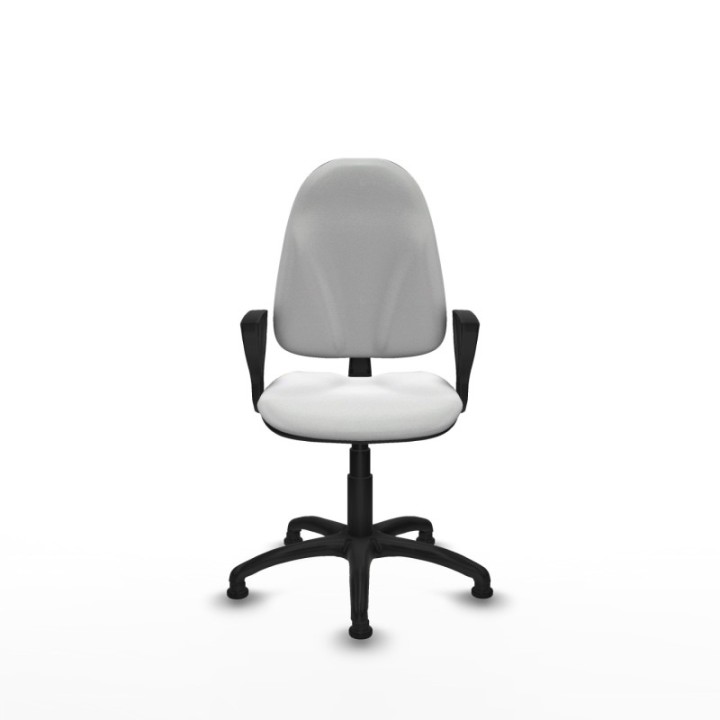 Algarra CP bali blanco brazos fijos base poliamida topes