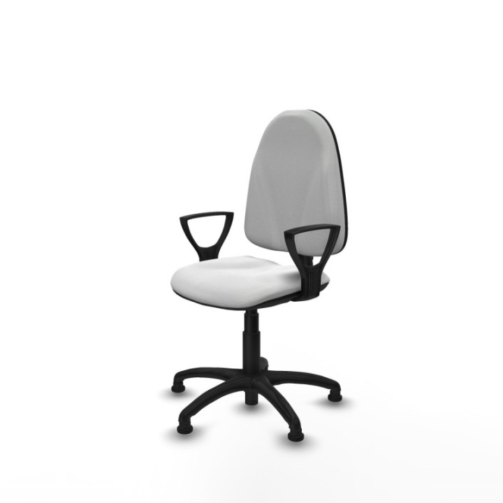 Algarra CP bali blanco brazos fijos base poliamida topes