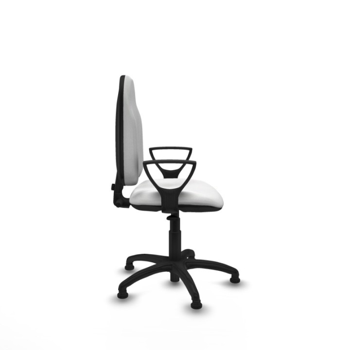 Algarra CP bali blanco brazos fijos base poliamida topes