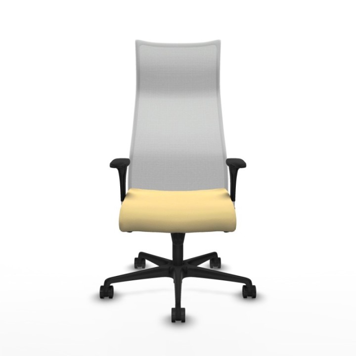 Albacete malla XL sincro malla blanca similpiel crema brazos 1D base nailon ruedas 65mm nailon