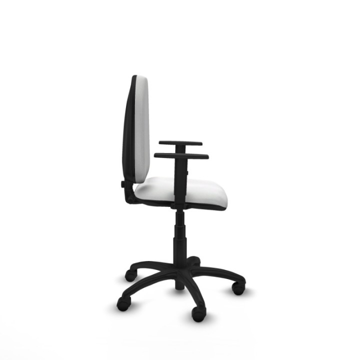 Aýna CP bali blanco brazos 1D base poliamida ruedas nailon 50mm