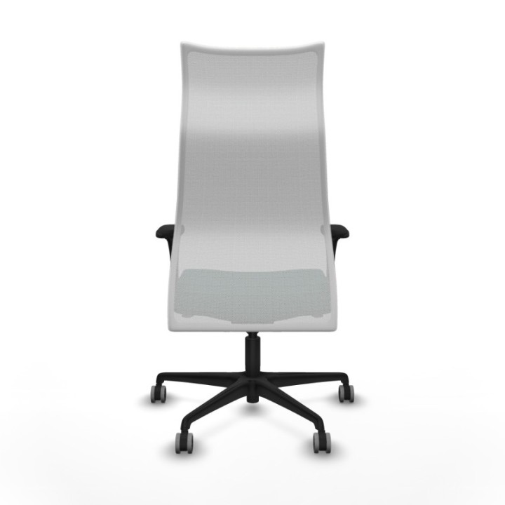 Albacete malla XL sincro malla blanca similpiel verde botella brazos 1D base nailon ruedas 65mm engomadas