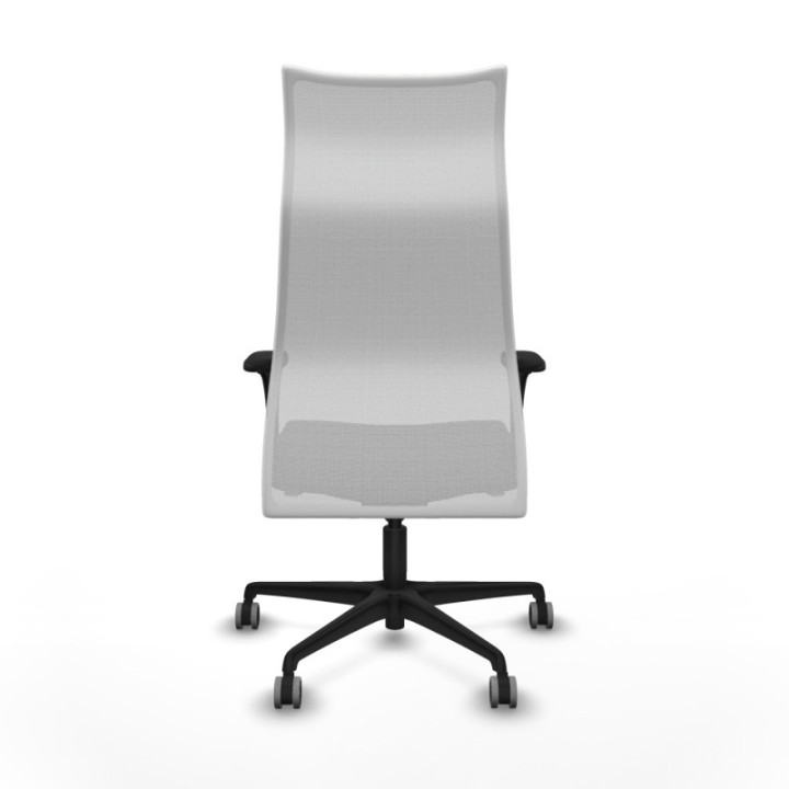 Albacete malla XL sincro malla blanca similpiel negro brazos 1D base nailon ruedas 65mm engomadas