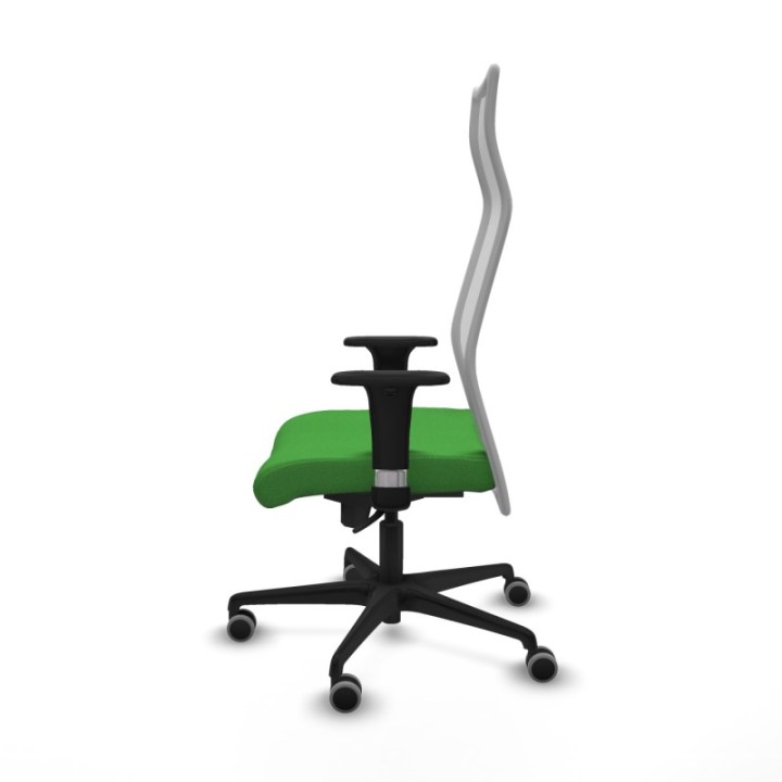 Albacete malla XL sincro malla gris bali verde brazos 1D base nailon ruedas 65mm engomadas