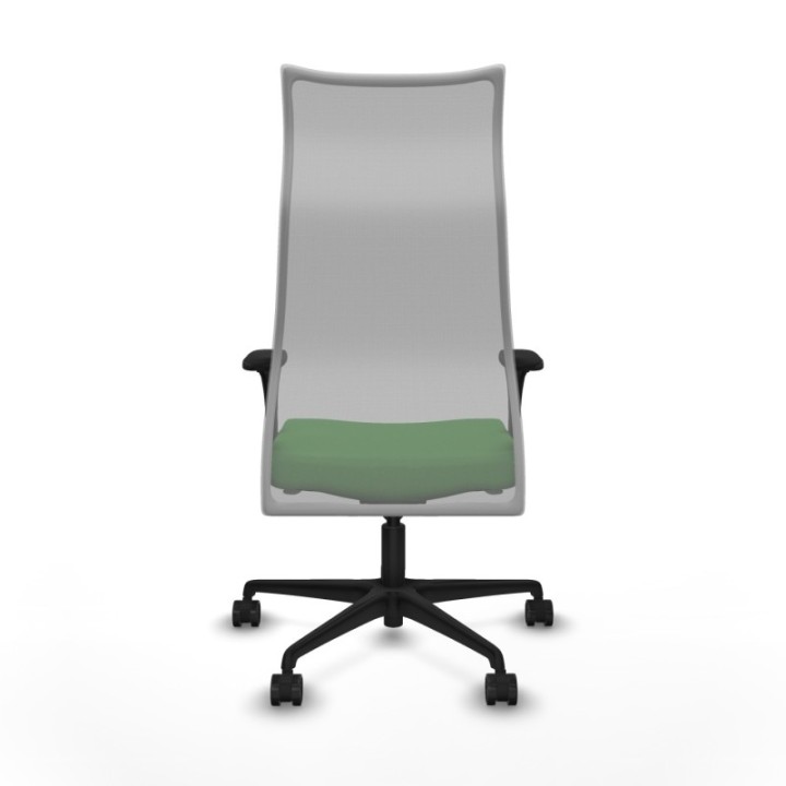 Albacete malla XL sincro malla gris bali verde brazos 1D base nailon ruedas 65mm nailon