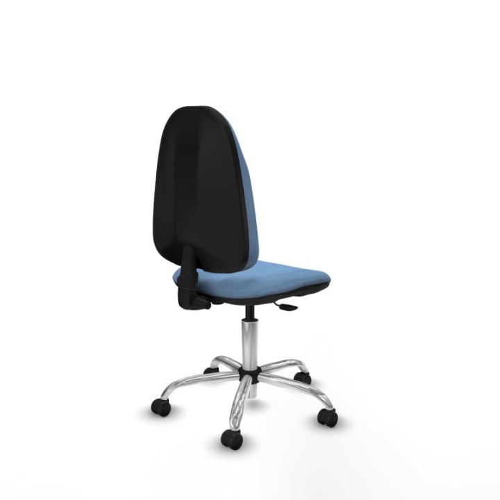 Algarra CP bali azul cielo  base cromada ruedas engomadas 50mm