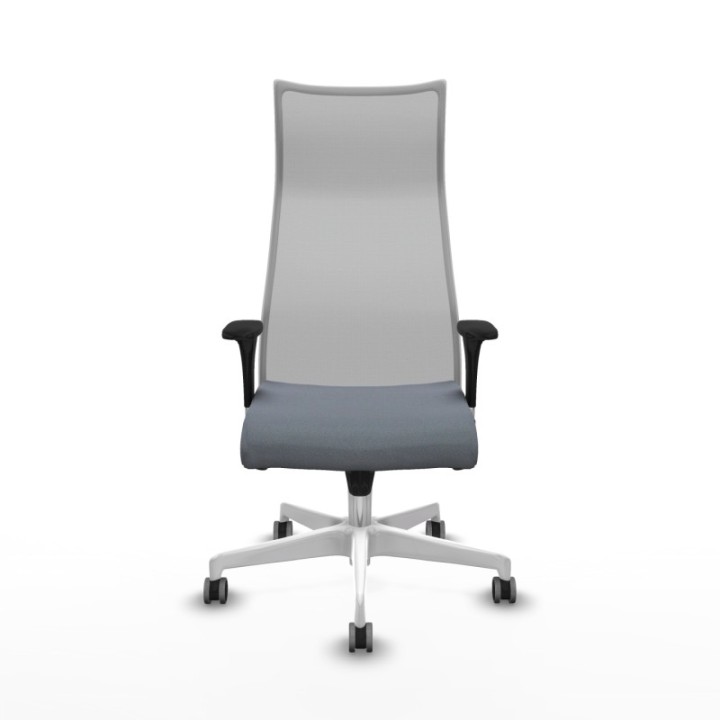 Albacete malla XL sincro malla gris bali gris brazos 1D base blanca ruedas 65mm engomadas