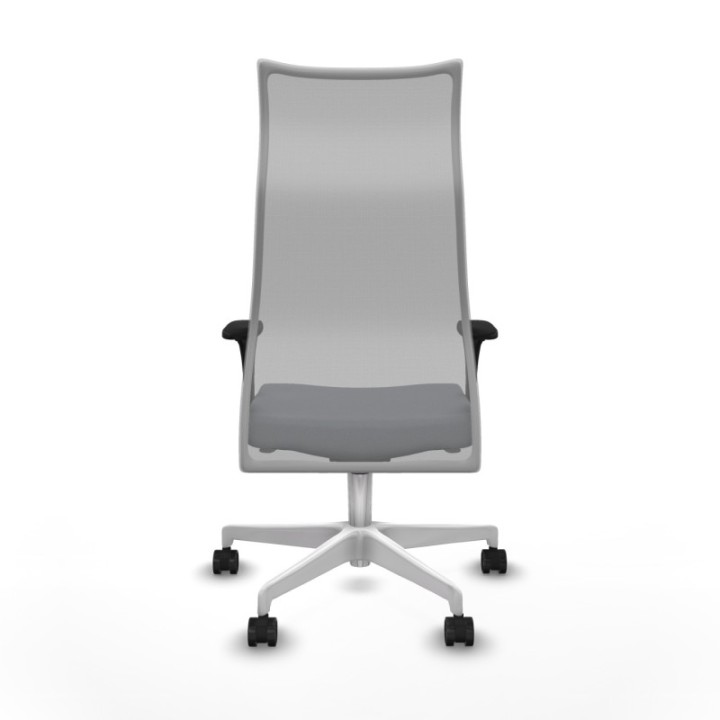 Albacete malla XL sincro malla gris bali gris brazos 1D base blanca ruedas 65mm nailon