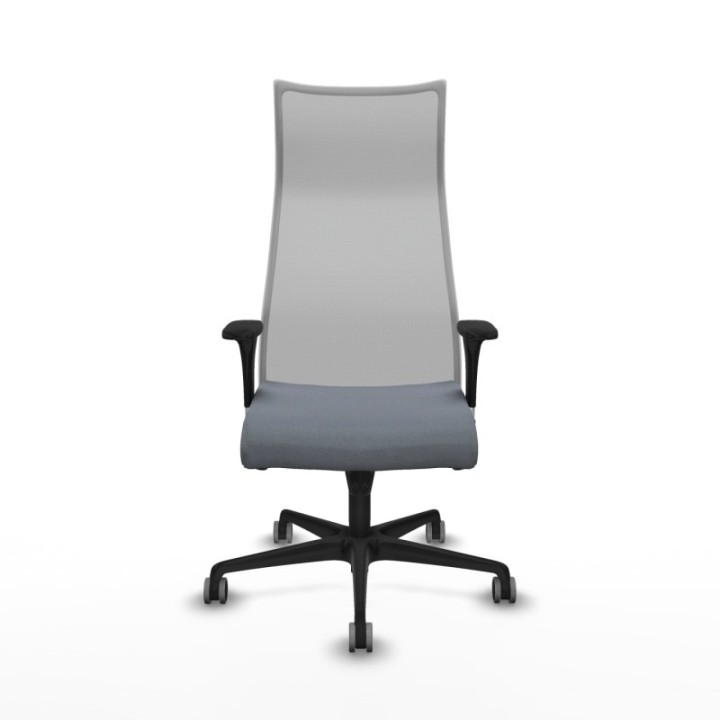 Albacete malla XL sincro malla gris bali gris brazos 1D base nailon ruedas 65mm engomadas