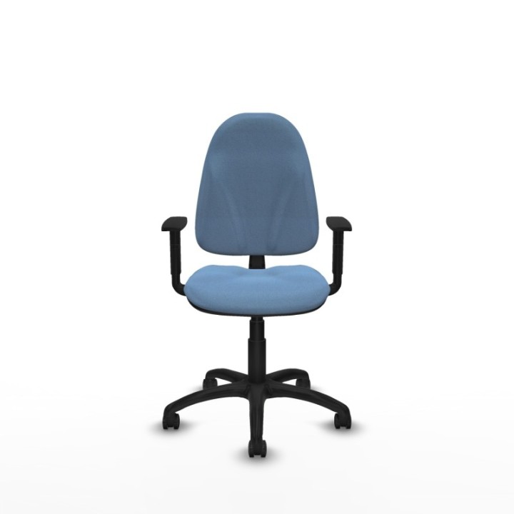 Algarra CP bali azul cielo brazos 1D base poliamida ruedas autofrenantes 50mm