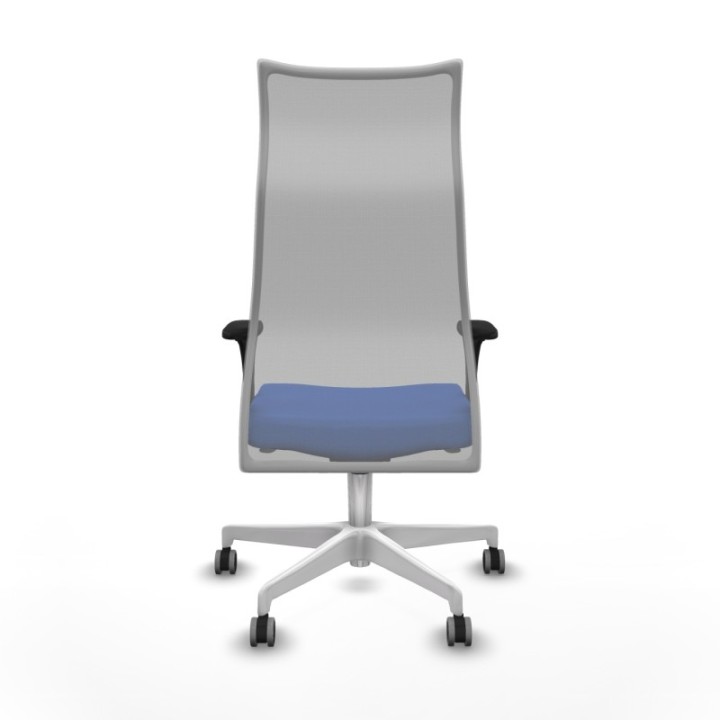 Albacete malla XL sincro malla gris bali azul brazos 1D base blanca ruedas 65mm engomadas