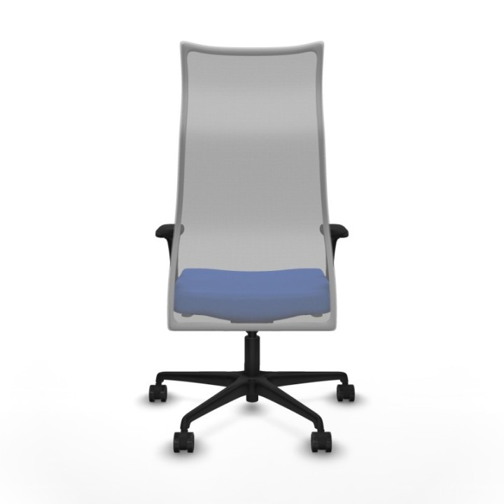 Albacete malla XL sincro malla gris bali azul brazos 1D base nailon ruedas 65mm nailon