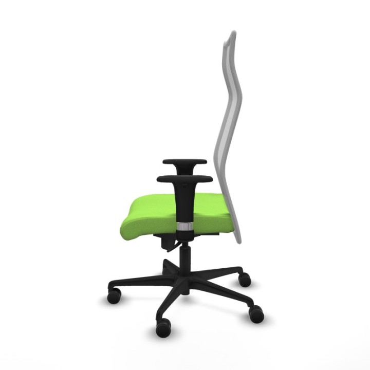 Albacete malla XL sincro malla gris bali pistacho brazos 1D base nailon ruedas 65mm nailon