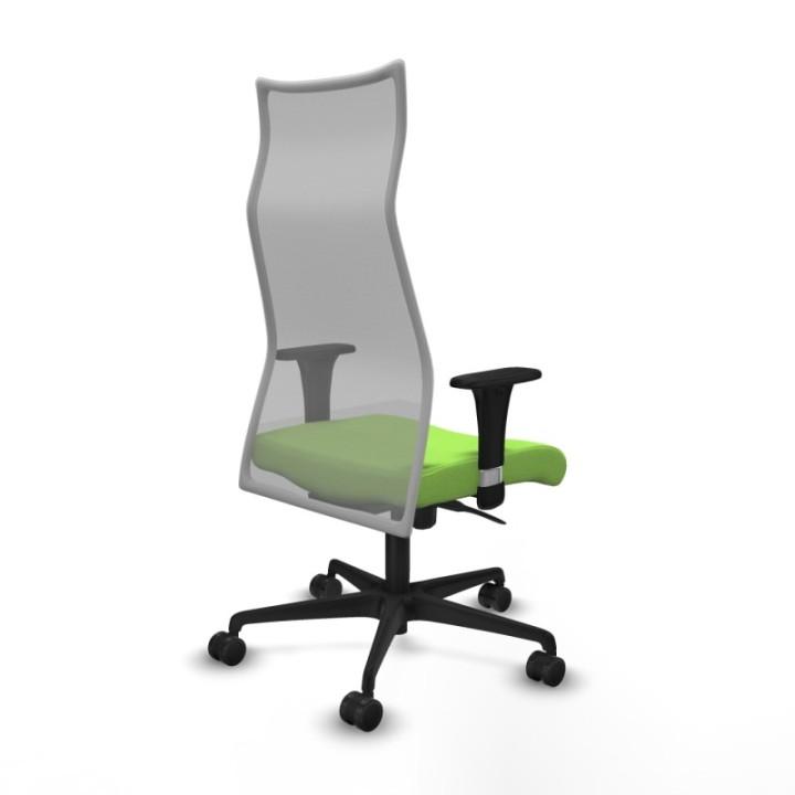 Albacete malla XL sincro malla gris bali pistacho brazos 1D base nailon ruedas 65mm nailon