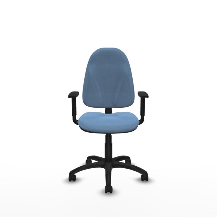 Algarra CP bali azul cielo brazos 1D base poliamida ruedas engomadas 50mm