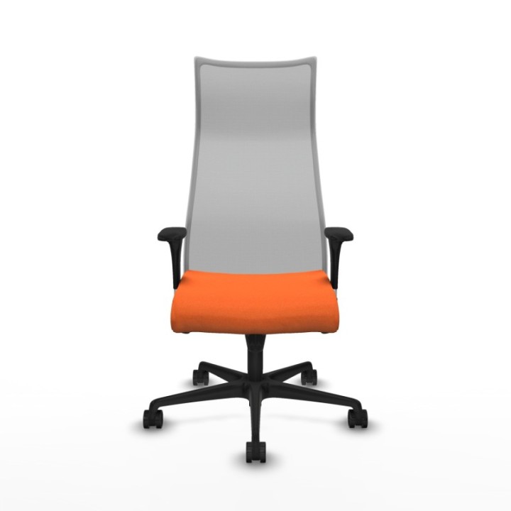 Albacete malla XL sincro malla gris bali naranja brazos 1D base nailon ruedas 65mm nailon