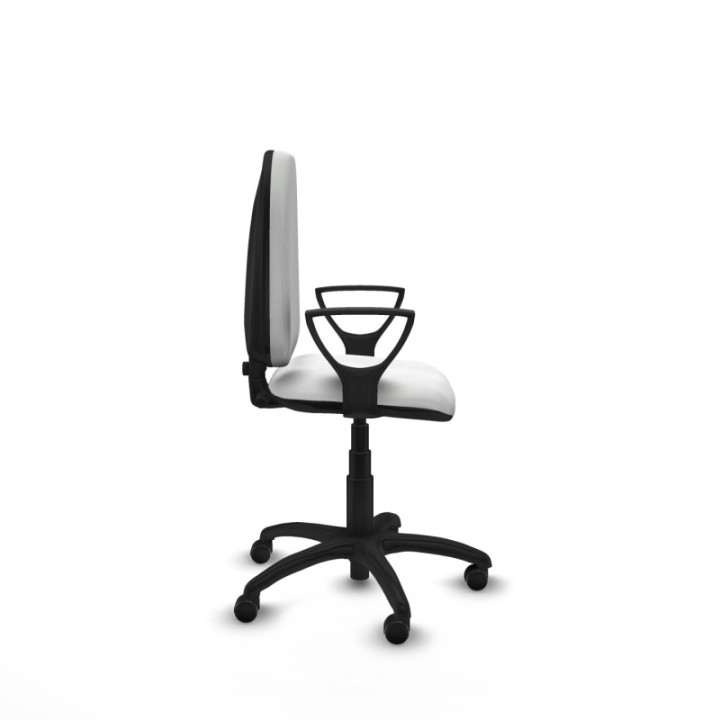 Aýna CP bali blanco brazos fijos base poliamida ruedas autofrenantes 50mm