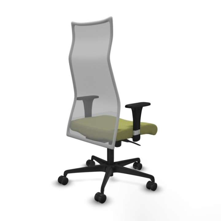 Albacete malla XL sincro malla gris bali verde oliva brazos 1D base nailon ruedas 65mm nailon