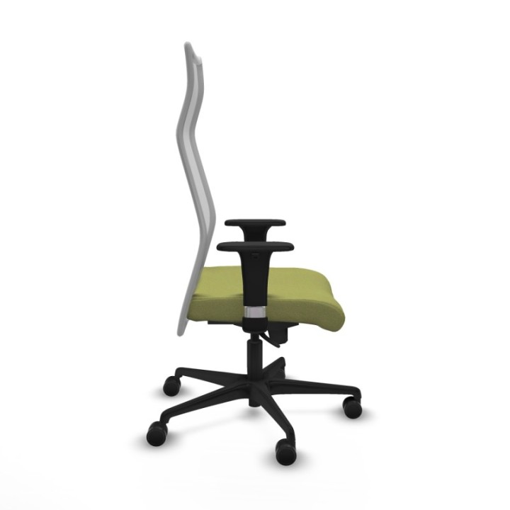 Albacete malla XL sincro malla gris bali verde oliva brazos 1D base nailon ruedas 65mm nailon