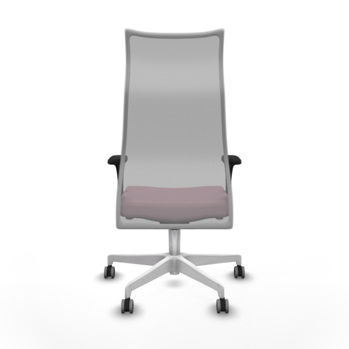 Albacete malla XL sincro malla gris bali rosa brazos 1D base blanca ruedas 65mm engomadas