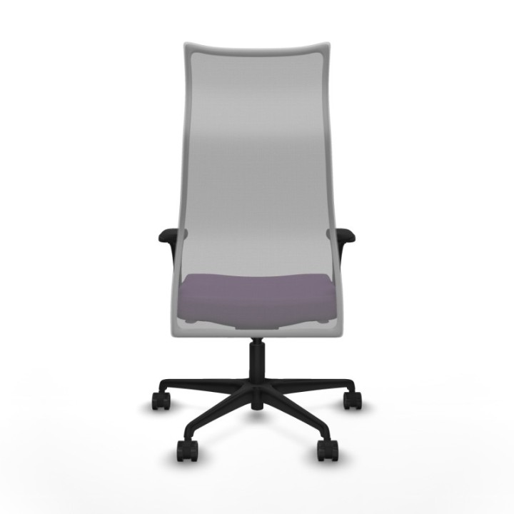 Albacete malla XL sincro malla gris bali morado brazos 1D base nailon ruedas 65mm nailon