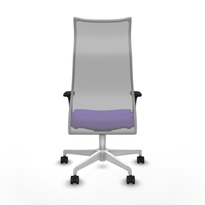 Albacete malla XL sincro malla gris bali lila brazos 1D base blanca ruedas 65mm nailon