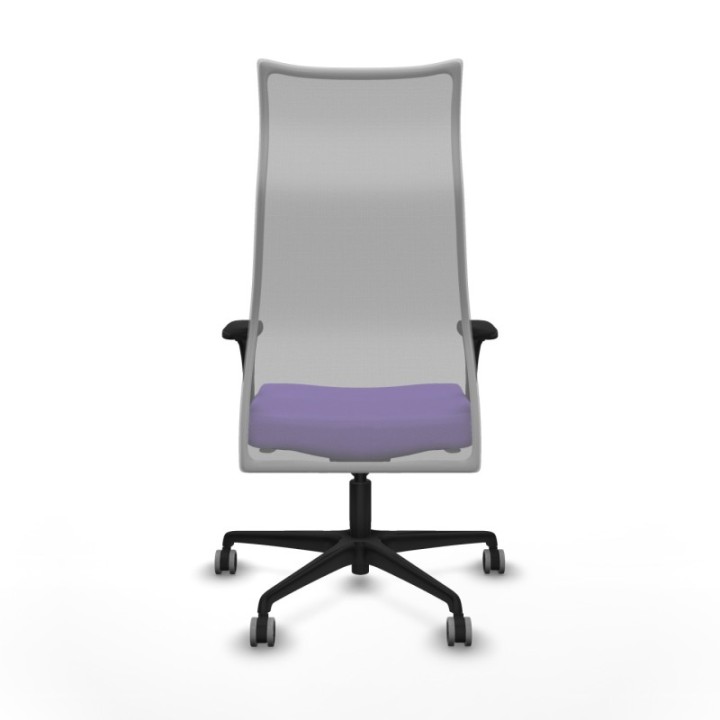 Albacete malla XL sincro malla gris bali lila brazos 1D base nailon ruedas 65mm engomadas