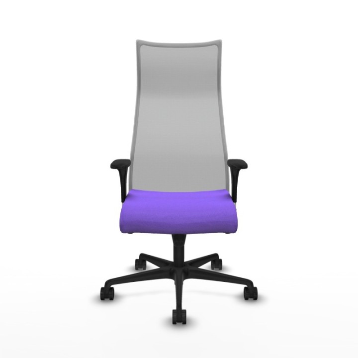 Albacete malla XL sincro malla gris bali lila brazos 1D base nailon ruedas 65mm nailon