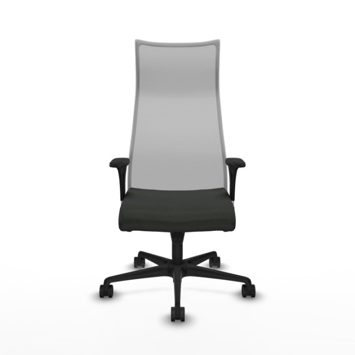 Albacete malla XL sincro malla gris bali negro brazos 1D base nailon ruedas 65mm nailon