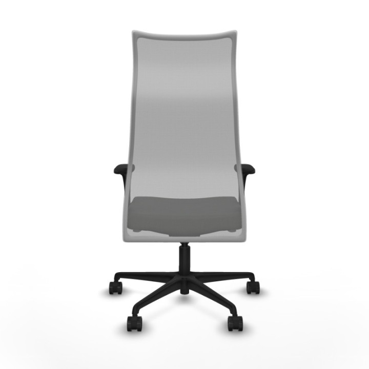 Albacete malla XL sincro malla gris bali negro brazos 1D base nailon ruedas 65mm nailon