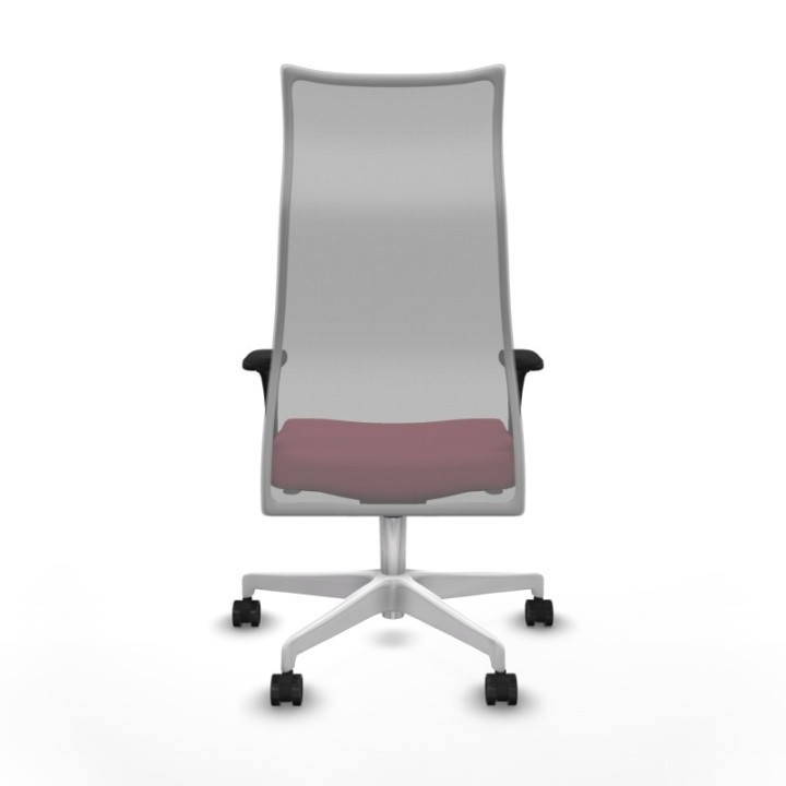 Albacete malla XL sincro malla gris bali granate brazos 1D base blanca ruedas 65mm nailon