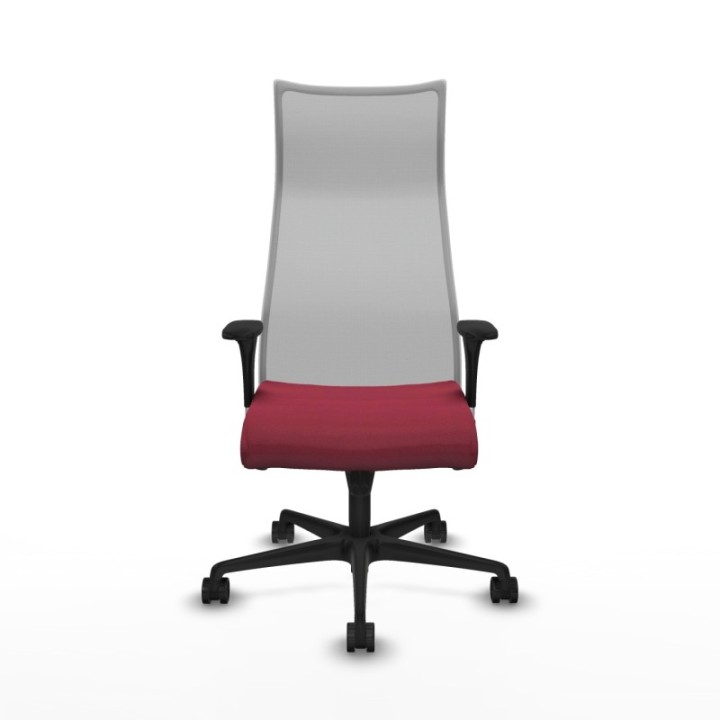 Albacete malla XL sincro malla gris bali granate brazos 1D base nailon ruedas 65mm nailon