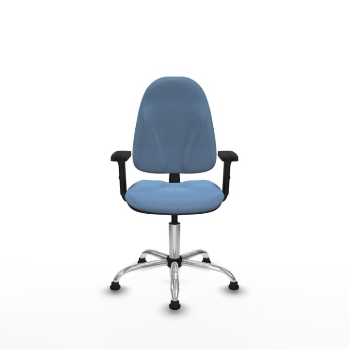 Algarra CP bali azul cielo brazos 2D base cromada topes