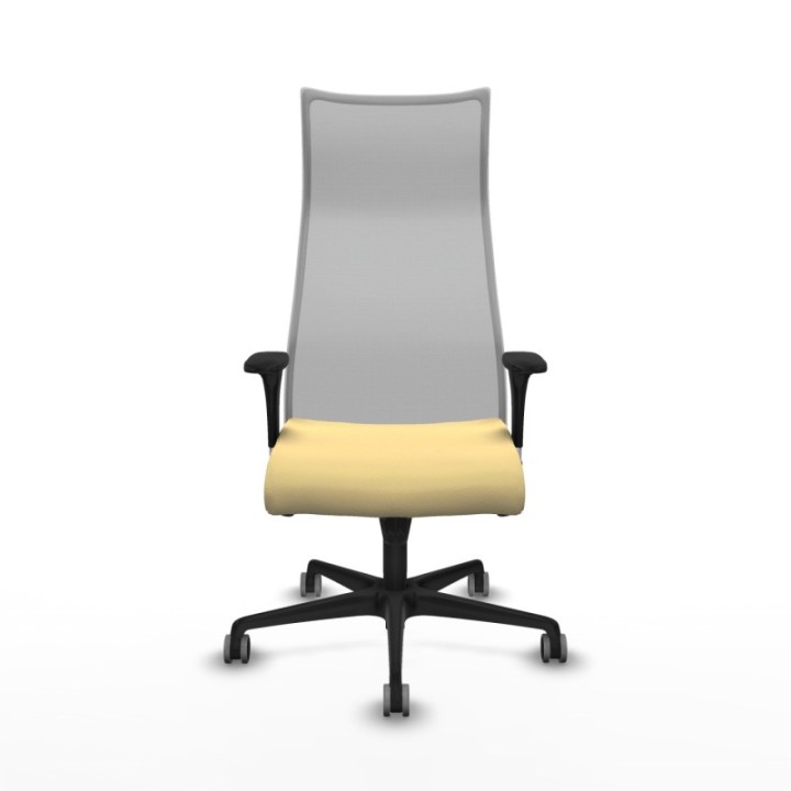 Albacete malla XL sincro malla gris similpiel crema brazos 1D base nailon ruedas 65mm engomadas