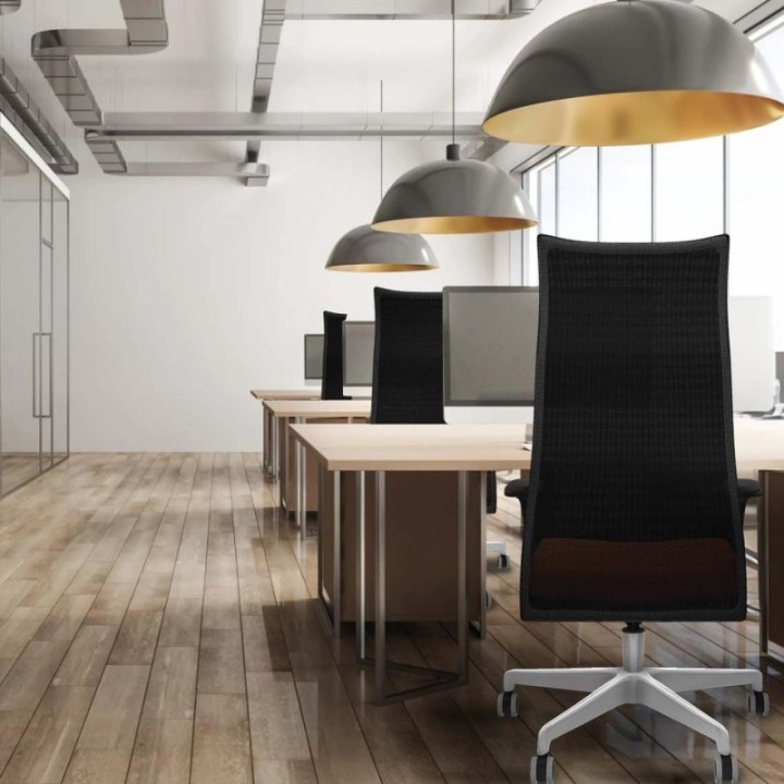 Albacete malla XL sincro malla gris similpiel gris oscuro brazos 1D base blanca ruedas 65mm engomadas