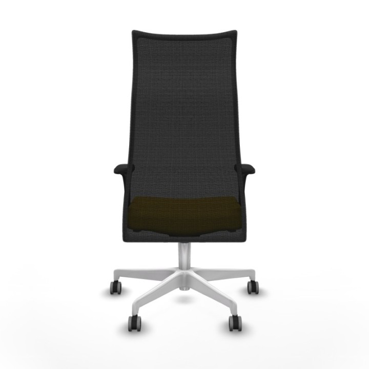 Albacete malla XL sincro malla negra bali amarillo brazos 1D base blanca ruedas 65mm engomadas