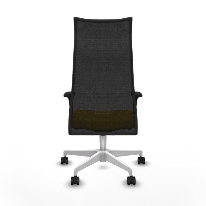 Albacete malla XL sincro malla negra bali amarillo brazos 1D base blanca ruedas 65mm nailon