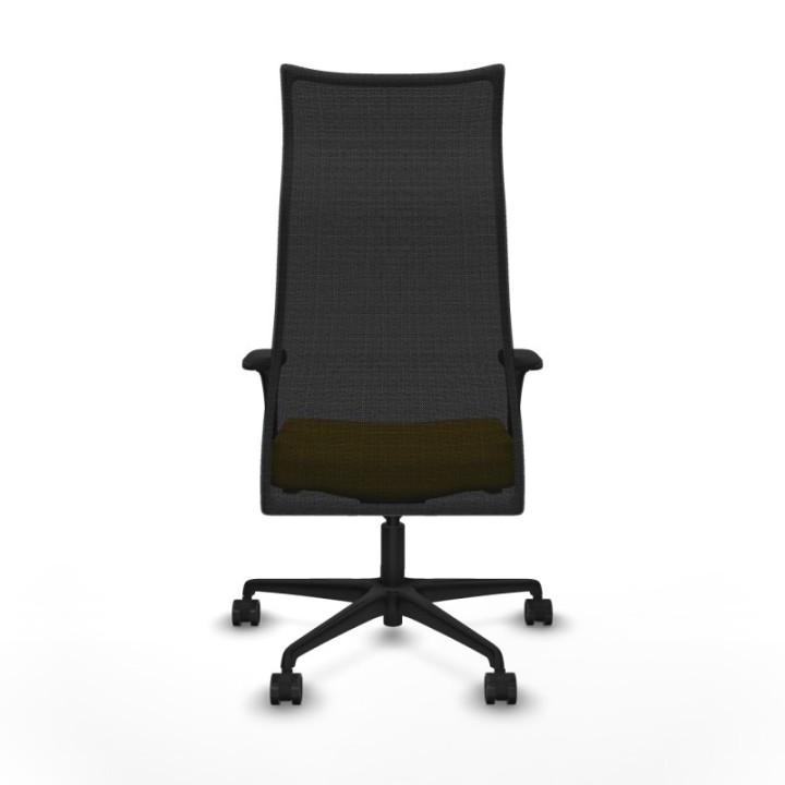 Albacete malla XL sincro malla negra bali amarillo brazos 1D base nailon ruedas 65mm nailon